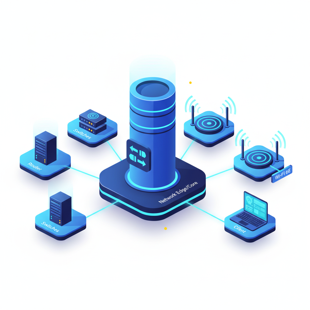 Holstein IT Solutions – UK and Ireland providing LAN and WAN network infrastructure, including routers, switches, Wi-Fi 6e, VoIP, and software clients for optimal connectivity and performance